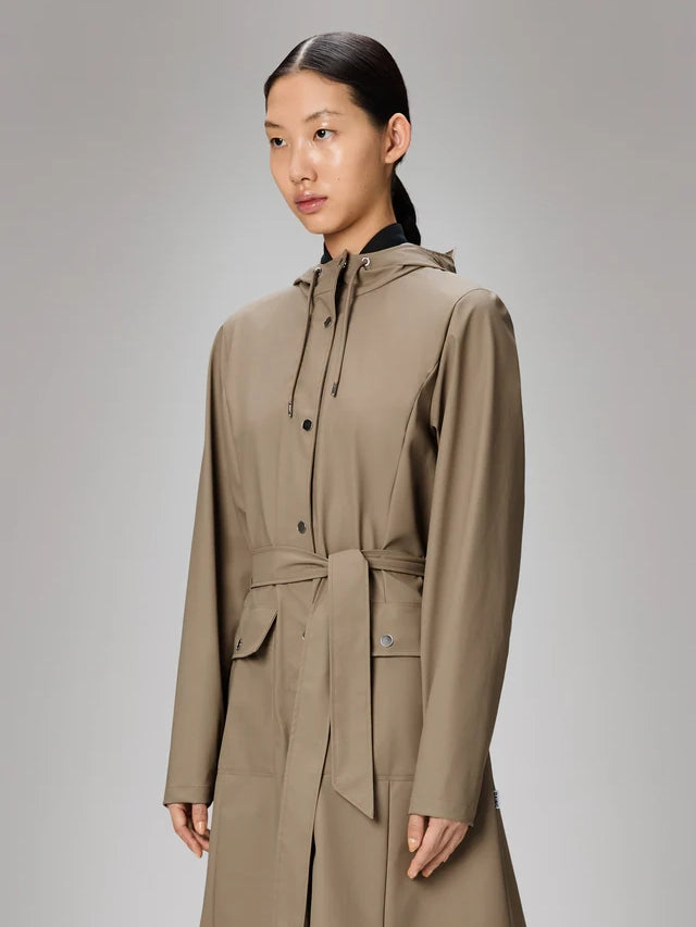 
                  
                    Rains - Curve Long Jacket
                  
                