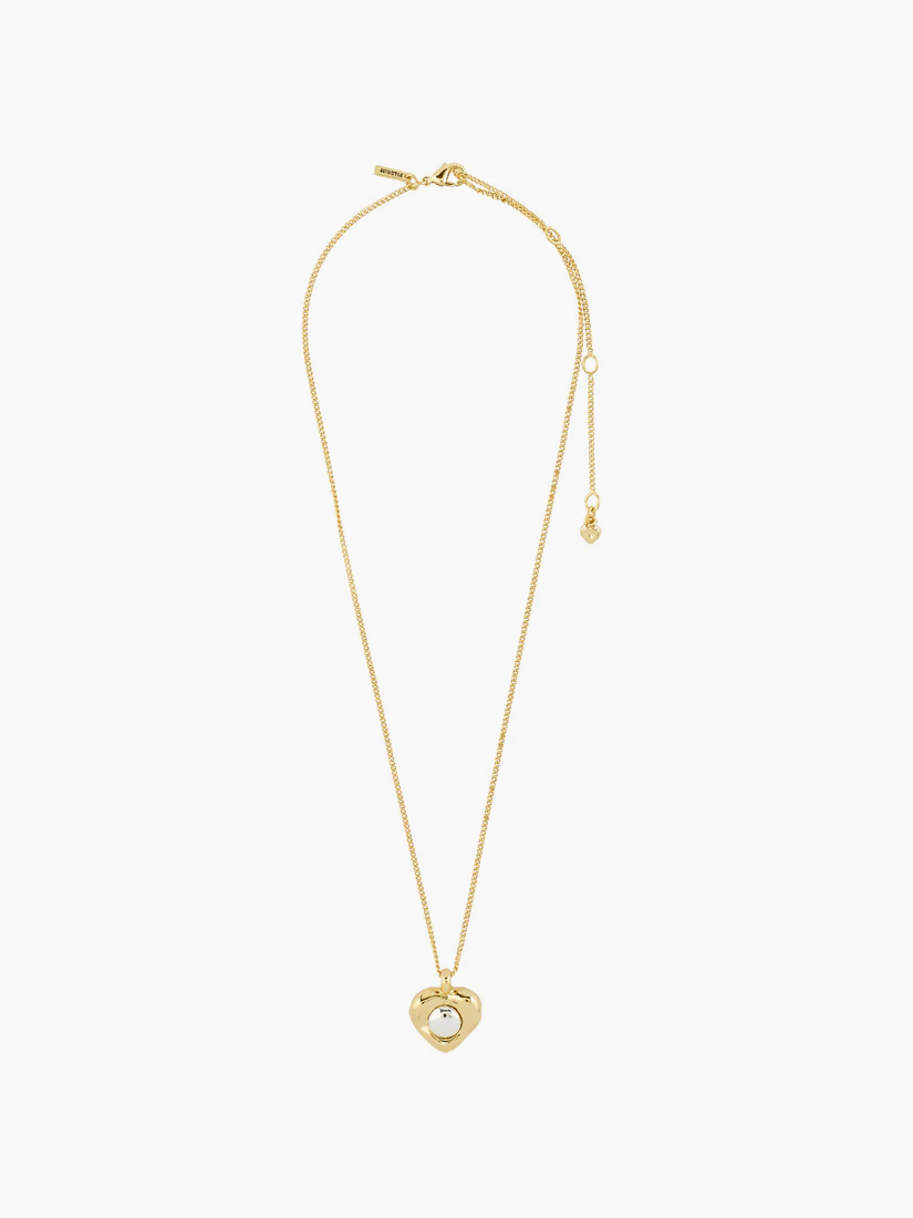 
                  
                    Pilgrim - Nova Heart Necklace
                  
                